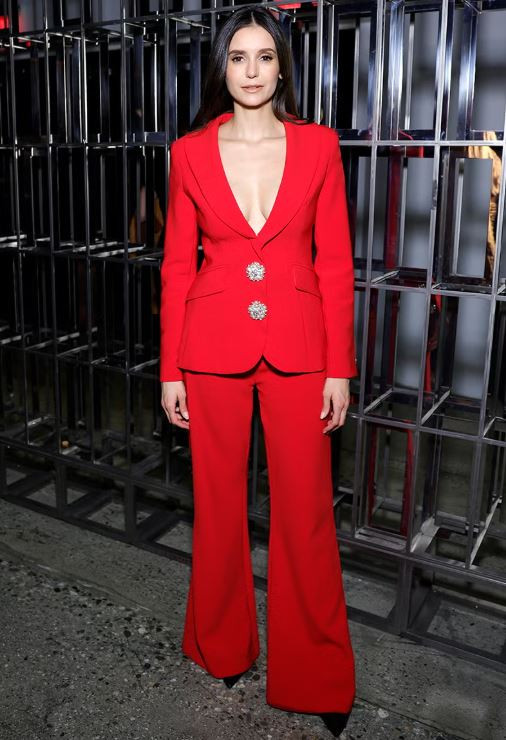 Tomato Red Chic Blazer